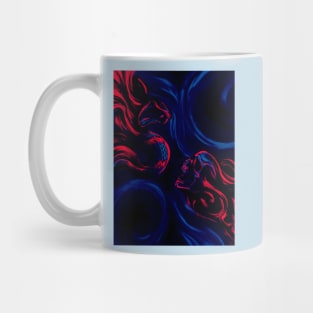 Skull & Snake (black light) Mug